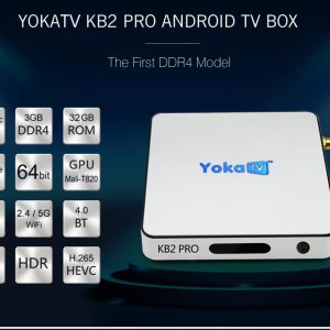 ТВ приставка Yoka TV KB2 PRO S912 DDR4 3/32 Гб