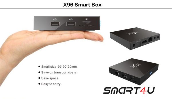 ТВ приставка X96 Smart TV Box S905X 2/16 Гб TV4U.com.ua - ТВ приставки
