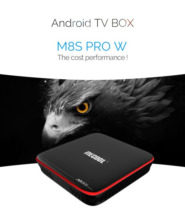 Mecool M8S Pro W Voice 2/16 Гб Smart TV Box ТВ приставка TV4U.com.ua - ТВ приставки