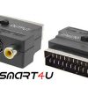 [:ua]Перехідник адаптер 3 x RCA SCART[:ru]Переходник адаптер 3 x RCA SCART[:] TV4U.com.ua - ТВ приставки