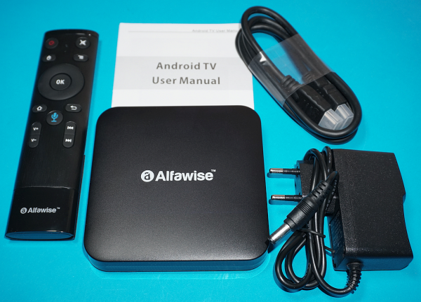 ТВ приставка Alfawise Z1 TV Voice S912 3/32 DDR4 Smart Box Android TV TV4U.com.ua - ТВ приставки