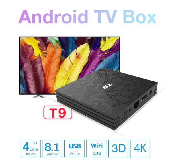 ТВ приставка Alfawise T9 Smart TV Box 4/32 Гб TV4U.com.ua - ТВ приставки