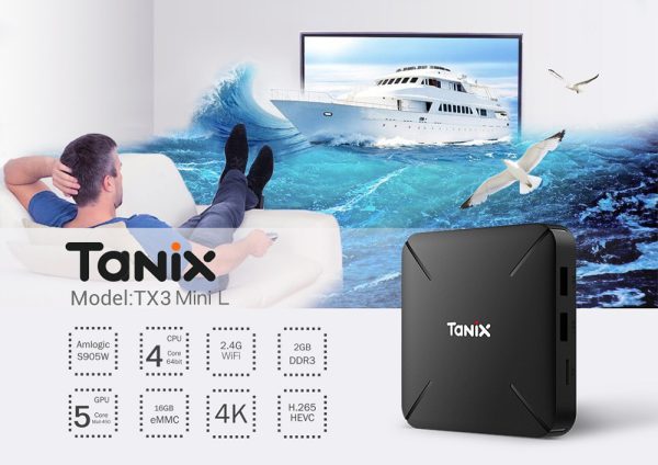 ТВ приставка Tanix TX3 mini L S905W 2/16 Гб TV4U.com.ua - ТВ приставки