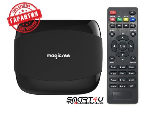 ТВ приставка Magicsee N4 2/16 Гб Smart TV Box TV4U.com.ua - ТВ приставки