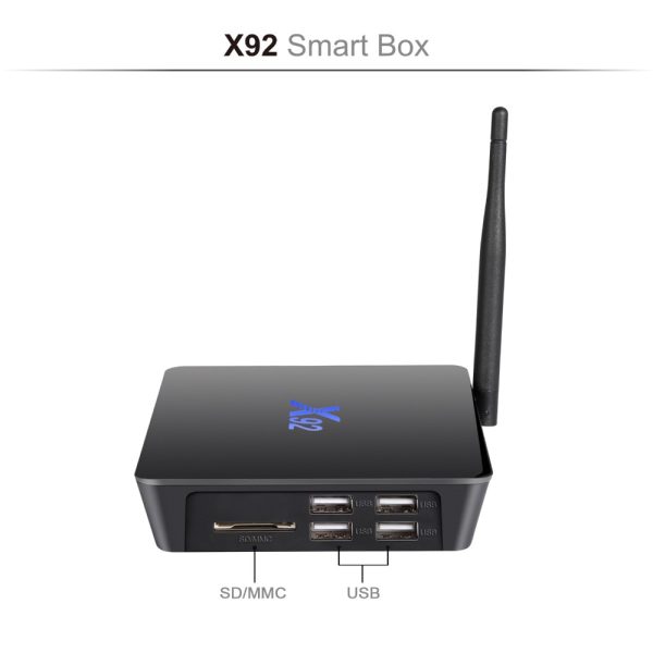 X92 2/16 Гб Smart TV Box ТВ приставка TV4U.com.ua - ТВ приставки