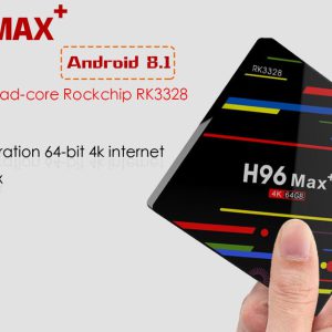 ТВ приставка H96 Max+ Smart TV Box 4/64 Гб