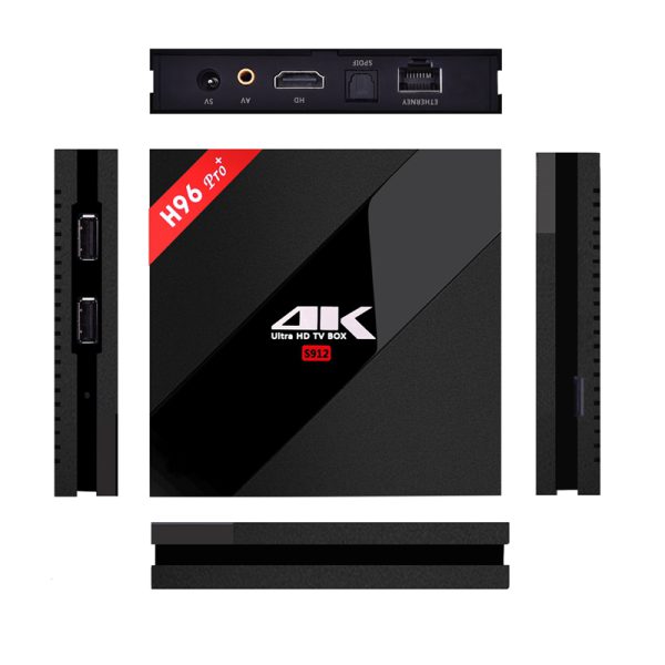 ТВ приставка H96 Pro Plus 3/32 Гб Smart TV Box TV4U.com.ua - ТВ приставки