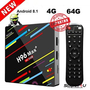 ТВ приставка H96 Max+ Smart TV Box 4/64 Гб