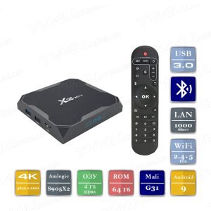 X96 Max 4/64 Гб Smart TV Box ТВ приставка