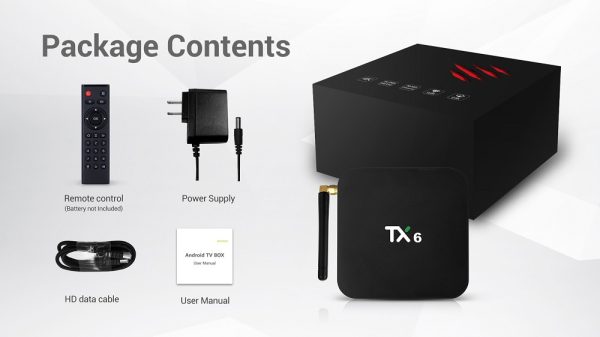 Tanix TX6 4/32 Гб Smart TV Box ТВ приставка TV4U.com.ua - ТВ приставки
