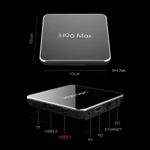 H96 Max X2 4/64 Гб Smart TV Box ТВ приставка