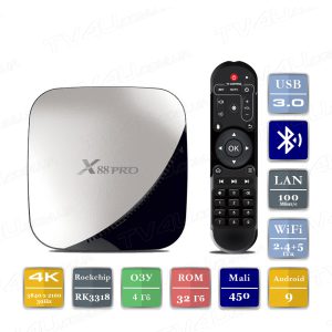 X88 Pro 4/32 Гб Smart TV Box ТВ приставка
