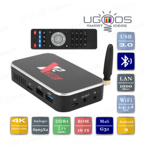 Ugoos X2 Cube 2/16 Smart TV Box ТВ приставка