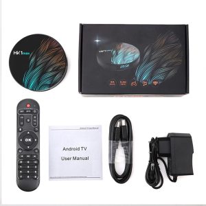 Смарт ТВ приставка HK1 MAX 4/32 Гб Smart TV Box Андроїд