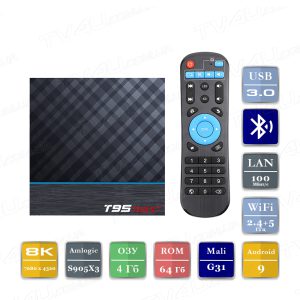 Vontar T95 Max+ 4/64 Гб Smart TV Box ТВ приставка