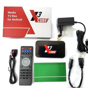 YouTV Максимальний на 12 місяців для п’яти пристроїв + Смарт ТВ приставка Ugoos X3 Cube 2/16 Гб Smart TV Box