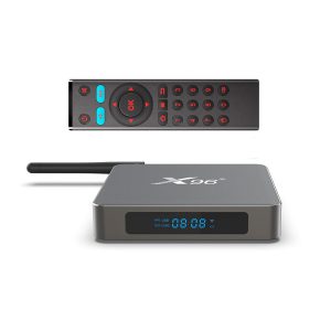 X96 X6 4/32 Гб Android 11 Smart TV Box ТВ приставка