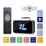 Смарт ТВ приставка Ugoos X3 PLUS 4/64 Гб Smart TV Box Android