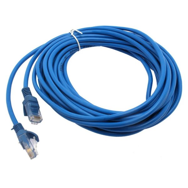 Патч-корд кабель витая пара Ethernet патчкорд для интернета LAN 10 м TV4U.com.ua - ТВ приставки
