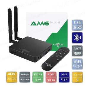 Ugoos AM6 Plus 4/32 Гб Smart TV Box ТВ приставка