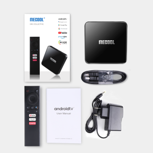 Смарт ТВ приставка Mecool KM3 4/64 Гб Android TV Smart Box Android