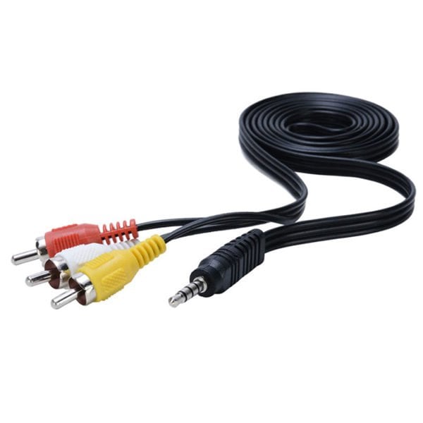 av 3 rca mini jack H96