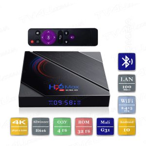 H96 MAX H616 4/32 Гб Android 10 Smart TV Box ТВ приставка