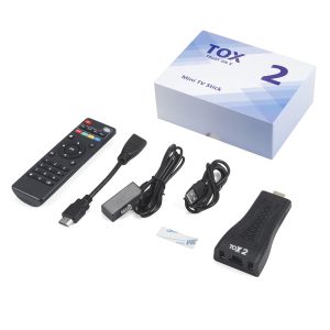 Смарт ТВ приставка стик TOX2 2/16 Гб Smart TV Box Андроїд