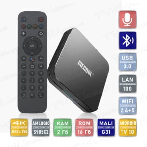 Смарт ТВ приставка Mecool KM9 Pro Classic 2024 2/16 Гб Android TV Smart Box