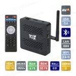 Смарт ТВ приставка TOX3 4/32 Гб rev. 2 Smart TV Box Android 11