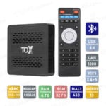 Смарт ТВ приставка TOX4 4/32 Гб Smart TV Box Android 13