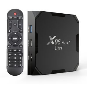 Смарт ТВ приставка X96 Max+ Plus ULTRA 4/64 Гб Smart TV Box Android 11