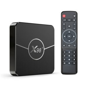 YouTV Пакет “Максимальный” на 12 месяцев для пяти устройств + Смарт ТВ приставка X98 Plus 2/16 Гб Smart TV Box Android 11