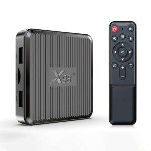 Sweet.TV Тариф M на 6 місяців для п’яти пристроїв + Смарт ТВ приставка X98Q 2/16 Гб Smart TV Box Android 11