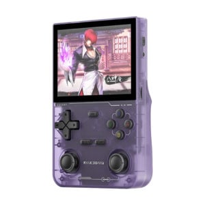 Портативная игровая консоль Kinhank K36 (R36S) Handheld 64GB (фиолетовая) + 16000 видеоигр