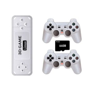 Игровая приставка консоль геймстик Powkiddy Boyhome Y6 3D Linux Game Stick 64GB S905X2 +10400 видеоигр