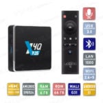 Смарт ТВ приставка Ugoos X4Q Plus 4/64 Гб с аэропультом Smart TV Box Android 11