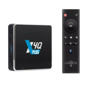 Смарт ТВ приставка Ugoos X4Q Plus 4/64 Гб з аеропультом Smart TV Box Android 11