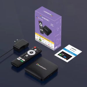 Смарт ТВ приставка H96 Max S905L3 2/16 Гб Android TV 14 Smart Box