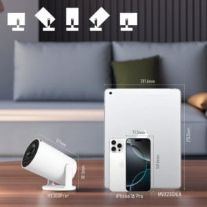 Мультимедійний смарт проектор Magcubic HY300Pro+ 720P 1/8 Гб 290 ANSI Android 11