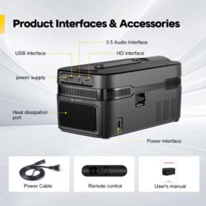 TV4U.com.ua TV4U.com.ua - ТВ приставки Мультимедийный смарт проектор c автофокусом Magcubic HY450C 1080P 2/32 Гб 900 ANSI Android 11