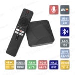 Смарт ТВ приставка Vontar RT-X3 4/64 Гб Android TV 14 Smart Box