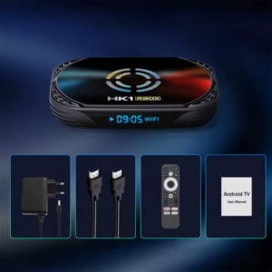 Смарт ТВ приставка HK1 RBOX X50 4/32 Гб Smart TV Box Android 14