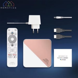 Смарт ТВ приставка Homatics Box R 4K Plus Netflix 4/32 Гб Android TV 12 Smart Box