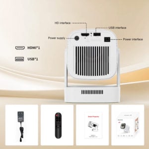 Мультимедийный смарт проектор с автофокусом Magcubic HY260 Pro 1080P 1/8 Гб 330 ANSI Android 11