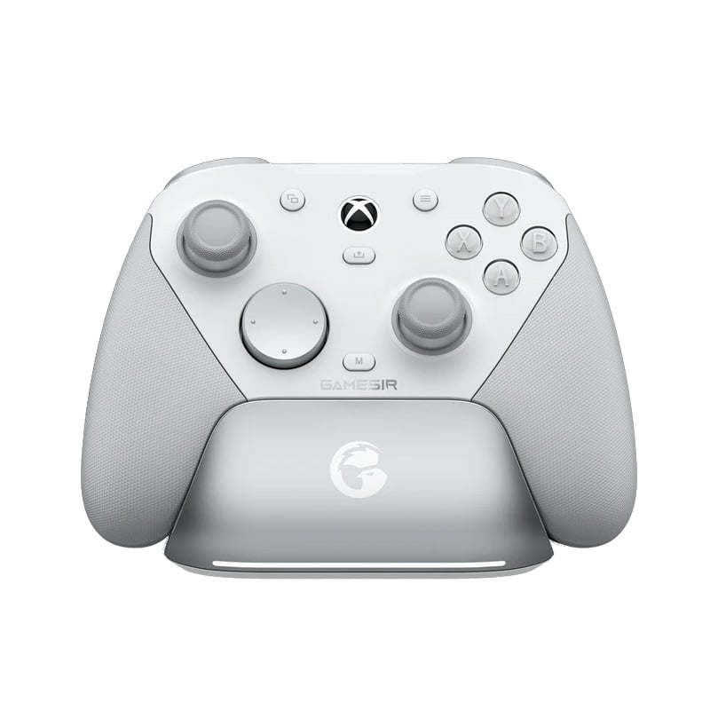 Ігровий контролер геймпад GameSir G7 Pro Mech White Gamepad з док-станцією