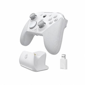 Ігровий контролер геймпад GameSir G7 Pro Mech White Tri-Mode Gamepad з док-станцією