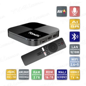 Смарт ТВ приставка Tanix TX5 Plus 2/16 Гб Smart TV Box Google TV 14