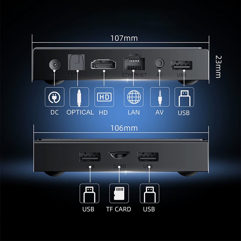 Смарт ТВ приставка X96 NEX 4/32 Гб Smart TV Box Android TV 14