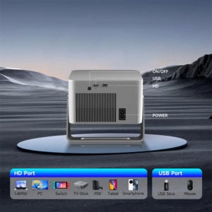 Мультимедийный смарт проектор с автофокусом  Magcubic HY350 MAX 1080P 2/16 Гб до 900 ANSI Android 14